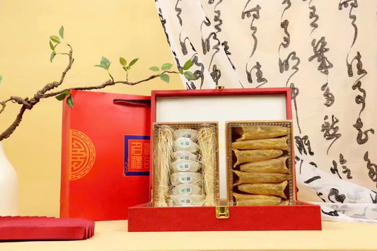 bird nest & fish stomach combo